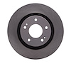 E-Line Blank Brake Rotor, Fits Select Mitsubishi, Position: Front - image 1