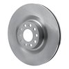 E-Line Blank Brake Rotor, 2001-2003 Audi/Porsche/Volkswagen, Position: Front - image 2