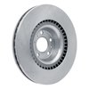 E-Line Blank Brake Rotor, 2004-2011 Audi/Porsche/Volkswagen, Position: Front - image 3