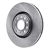 E-Line Blank Brake Rotor, 1998-2009 Audi/Porsche/Volkswagen, Position: Front - image 1