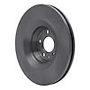 E-Line Blank Brake Rotor, 2005-2011 Audi/Porsche/Volkswagen, Position: Front - image 1