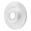 E-Line Blank Brake Rotor, 2008-2012 Audi/Porsche/Volkswagen, Position: Front - image 3