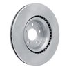 E-Line Blank Brake Rotor, Fits Select Audi/Porsche/Volkswagen, Position: Front - image 4