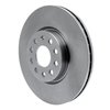 E-Line Blank Brake Rotor, Fits Select Audi/Porsche/Volkswagen, Position: Front - image 2