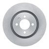 E-Line Blank Brake Rotor, 1990-1993 Audi/Porsche/Volkswagen, Position: Front - image 2
