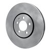 E-Line Blank Brake Rotor, 1996-1998 Audi/Porsche/Volkswagen, Position: Front - image 2
