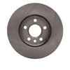 E-Line Blank Brake Rotor, 1992-1995 Audi/Porsche/Volkswagen, Position: Front - image 3