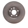 E-Line Blank Brake Rotor, 1996-2000 Audi/Porsche/Volkswagen, Position: Front - image 4