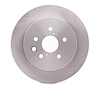E-Line Blank Brake Rotor, 2006-2015 Lexus/Toyota/Scion, Position: Rear - image 1