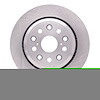 E-Line Blank Brake Rotor, 2007-2017 Lexus/Toyota/Scion, Position: Rear - image 1