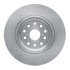 E-Line Blank Brake Rotor, 2007-2017 Lexus/Toyota/Scion, Position: Rear Right - image 3