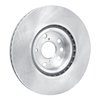 E-Line Blank Brake Rotor, Fits Select Lexus/Toyota/Scion, Position: Right Front - image 4