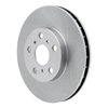 E-Line Blank Brake Rotor, 1987-1991 Lexus/Toyota/Scion, Position: Front - image 3