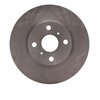 E-Line Blank Brake Rotor, 1987-1989 Lexus/Toyota/Scion, Position: Rear - image 3
