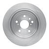 E-Line Blank Brake Rotor, 2004-2009 Lexus/Toyota/Scion, Position: Rear - image 1