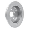 E-Line Blank Brake Rotor, 2004-2009 Lexus/Toyota/Scion, Position: Rear - image 4