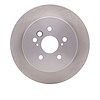 E-Line Blank Brake Rotor, 2004-2005 Lexus/Toyota/Scion, Position: Rear - image 1