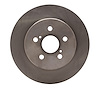 E-Line Blank Brake Rotor, Fits Select Lexus/Toyota/Scion, Position: Rear