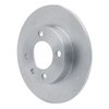 E-Line Blank Brake Rotor, 2005-2010 Audi/Porsche/Volkswagen, Position: Rear - image 2