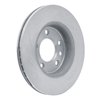 E-Line Blank Brake Rotor, 2010-2015 Audi/Porsche/Volkswagen, Position: Rear - image 3