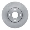 E-Line Blank Brake Rotor, 2013-2016 Ford/Lincoln/Mercury/Mazda, Position: Front - image 3