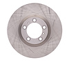 E-Line Slotted Rotor, 2010-2013 Audi/Porsche/Volkswagen, Position: Front Right - image 1