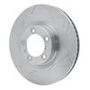 E-Line Slotted Rotor, 2010-2013 Audi/Porsche/Volkswagen, Position: Front Left - image 2