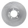 E-Line Slotted Rotor, 2010-2013 Audi/Porsche/Volkswagen, Position: Front Left - image 3