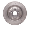 E-Line Slotted Rotor, 2008-2009 Jaguar, Position: Front Left - image 1