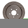 E-Line Slotted Brake Rotor, 2016-2019 GM, Position: Rear Left - image 1