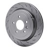 E-Line Slotted Brake Rotor, 2016-2019 GM, Position: Rear Right - image 2