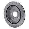 E-Line Slotted Brake Rotor, 2016-2019 GM, Position: Rear Right - image 4