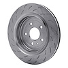 E-Line Slotted Brake Rotor, 2015-2019 GM, Position: Rear - image 1