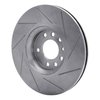 E-Line Slotted Brake Rotor, 1999-2002 GM, Position: Front - image 2