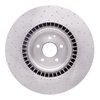 E-Line Dimpled Brake Rotor, 2007-2014 Mercedes-Benz, Position: Front - image 4