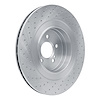 E-Line Dimpled Brake Rotor, 2007-2014 Mercedes-Benz, Position: Rear - image 1