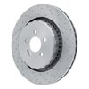 E-Line Dimpled Brake Rotor, 2007-2014 Mercedes-Benz, Position: Rear - image 3