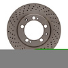 E-Line Drilled Rotor, 1994-1998 Audi/Porsche/Volkswagen, Position: Front Left - image 1