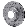 E-Line Drilled Rotor, 1999-2021 Audi/Porsche/Volkswagen, Position: Front Right - image 1