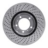 E-Line Drilled Rotor, 1999-2021 Audi/Porsche/Volkswagen, Position: Front Right - image 2