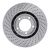 E-Line Drilled Rotor, 2009-2021 Audi/Porsche/Volkswagen, Position: Front Right - image 1
