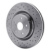 E-Line Drilled Brake Rotor, 2018-2021 Subaru, Position: Front - image 1