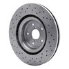 E-Line Drilled Brake Rotor, 2018-2021 Subaru, Position: Front - image 3