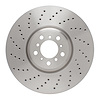 E-Line Drilled Rotor, 2015-2019 BMW, Position: Front Left - image 1