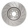 E-Line Drilled Rotor, 2015-2019 BMW, Position: Front Left - image 2