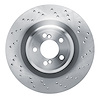E-Line Drilled Brake Rotor, 2015-2019 BMW, Position: Rear Right - image 1