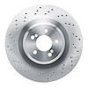 E-Line Drilled Brake Rotor, 2015-2019 BMW, Position: Rear Left - image 1