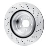 E-Line Drilled Brake Rotor, 2015-2019 BMW, Position: Rear Left - image 4