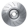 E-Line Drilled Brake Rotor, Fits Select BMW, Position: Left Front - image 4