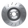 E-Line Drilled Brake Rotor, Fits Select BMW, Position: Rear Right - image 3